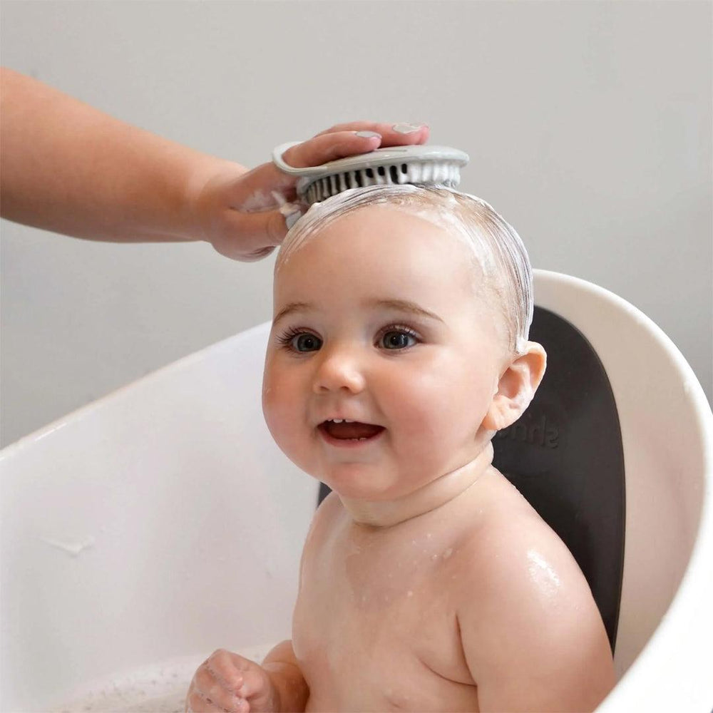 Shnuggle Baby Brush - Grey-Hair Care-Grey- | Natural Baby Shower