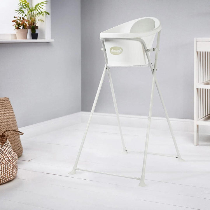 Shnuggle Folding Bath Stand - Grey-Bathing Care-Grey- | Natural Baby Shower