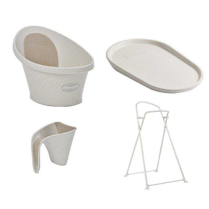 Shnuggle ECO Collection Bath & Squishy Bundle-Baths-With Bath Stand- | Natural Baby Shower