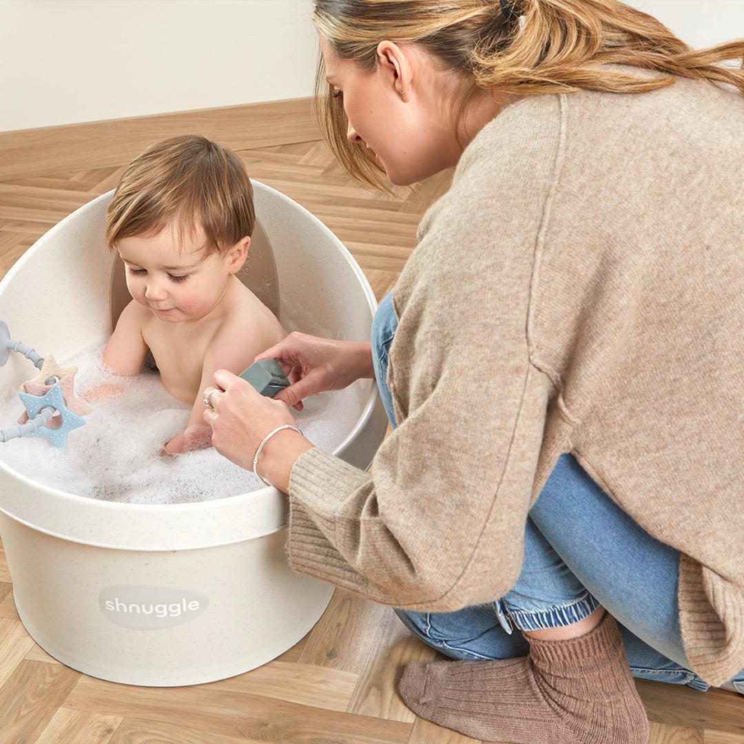 Shnuggle ECO Collection Toddler Bath - Cookies & Cream-Baths-Cookies & Cream-One Size | Natural Baby Shower