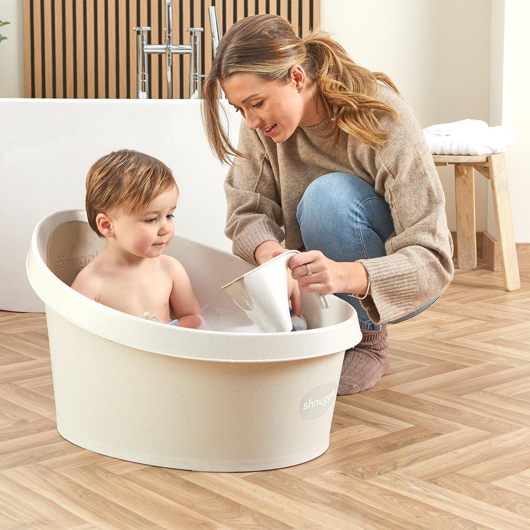 Shnuggle ECO Collection Toddler Bath Cookies Cream