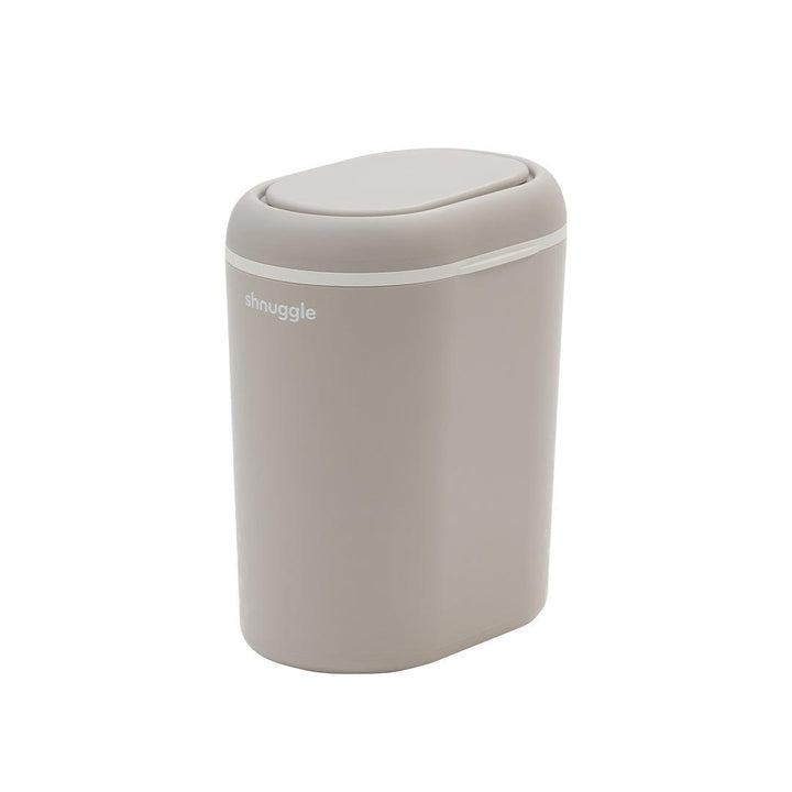 Shnuggle Eco Touch Nappy Bin - Taupe-Nappy Laundry + Storage-Taupe- | Natural Baby Shower