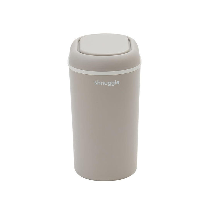 Shnuggle Eco Touch Nappy Bin - Taupe-Nappy Laundry + Storage-Taupe- | Natural Baby Shower
