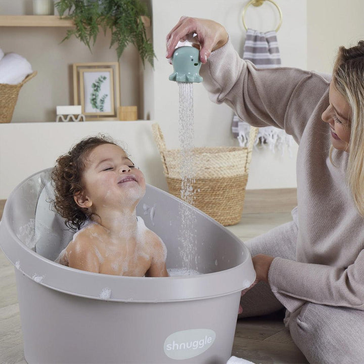 Shnuggle Polar Bear, Whale & Octopus Bath Buddies Set-Bath Toys- | Natural Baby Shower