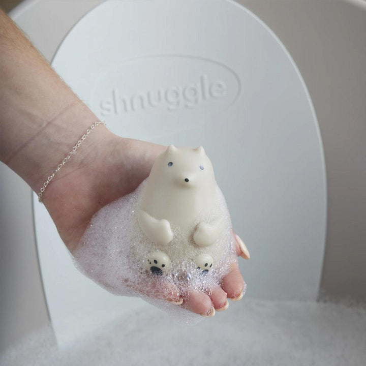 Shnuggle Polar Bear, Whale & Octopus Bath Buddies Set-Bath Toys- | Natural Baby Shower