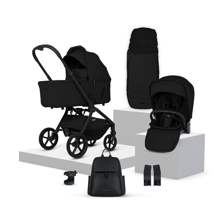 Silver Cross Breez Accessory Bundle-Stroller Bundles-Onyx- | Natural Baby Shower