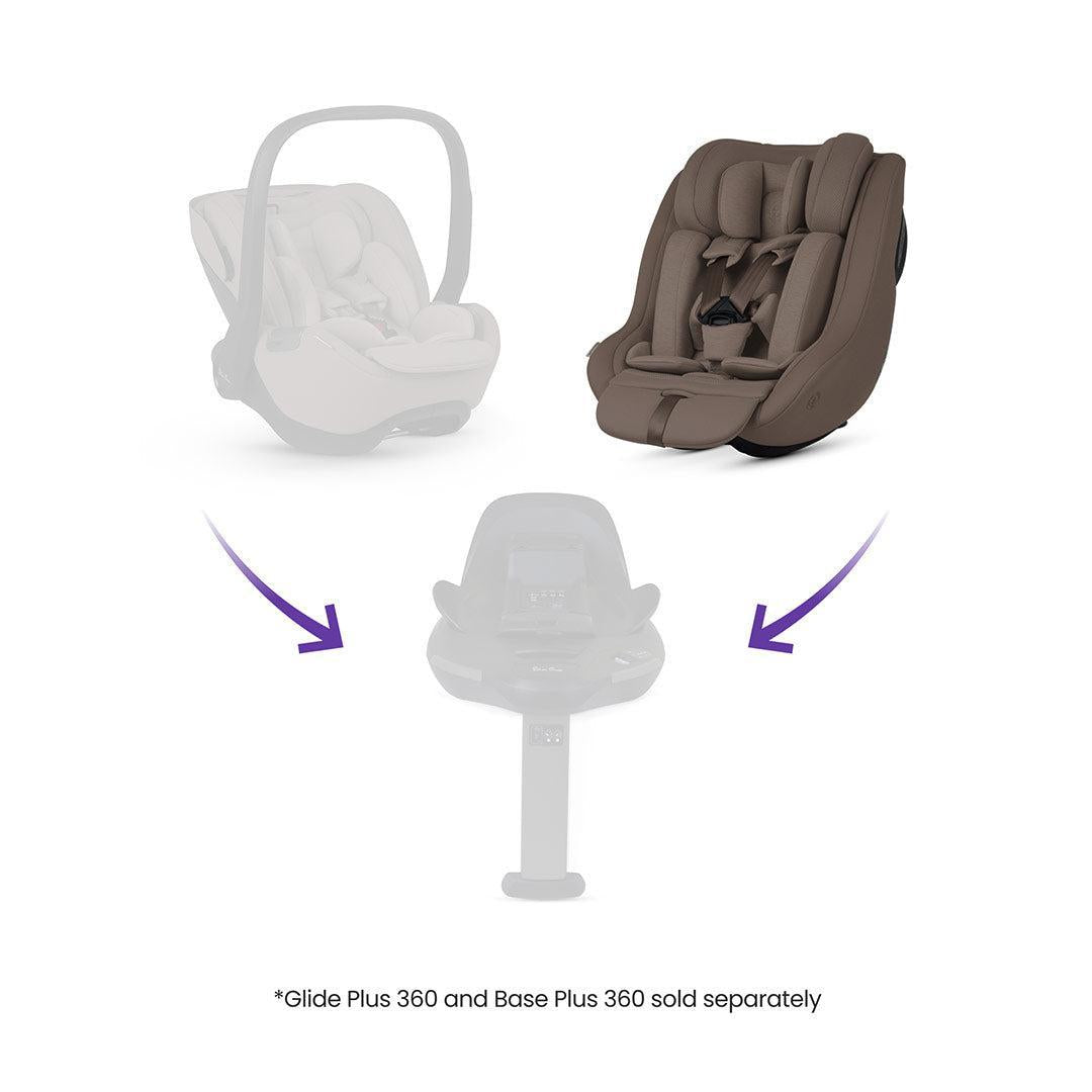Silver Cross Approach Plus 360 - Timeless Cocoa-Car Seats-Timeless Cocoa-Without Base | Natural Baby Shower