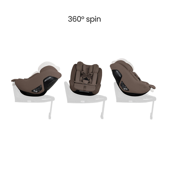 Silver Cross Approach Plus 360 - Timeless Cocoa-Car Seats-Timeless Cocoa-Without Base | Natural Baby Shower