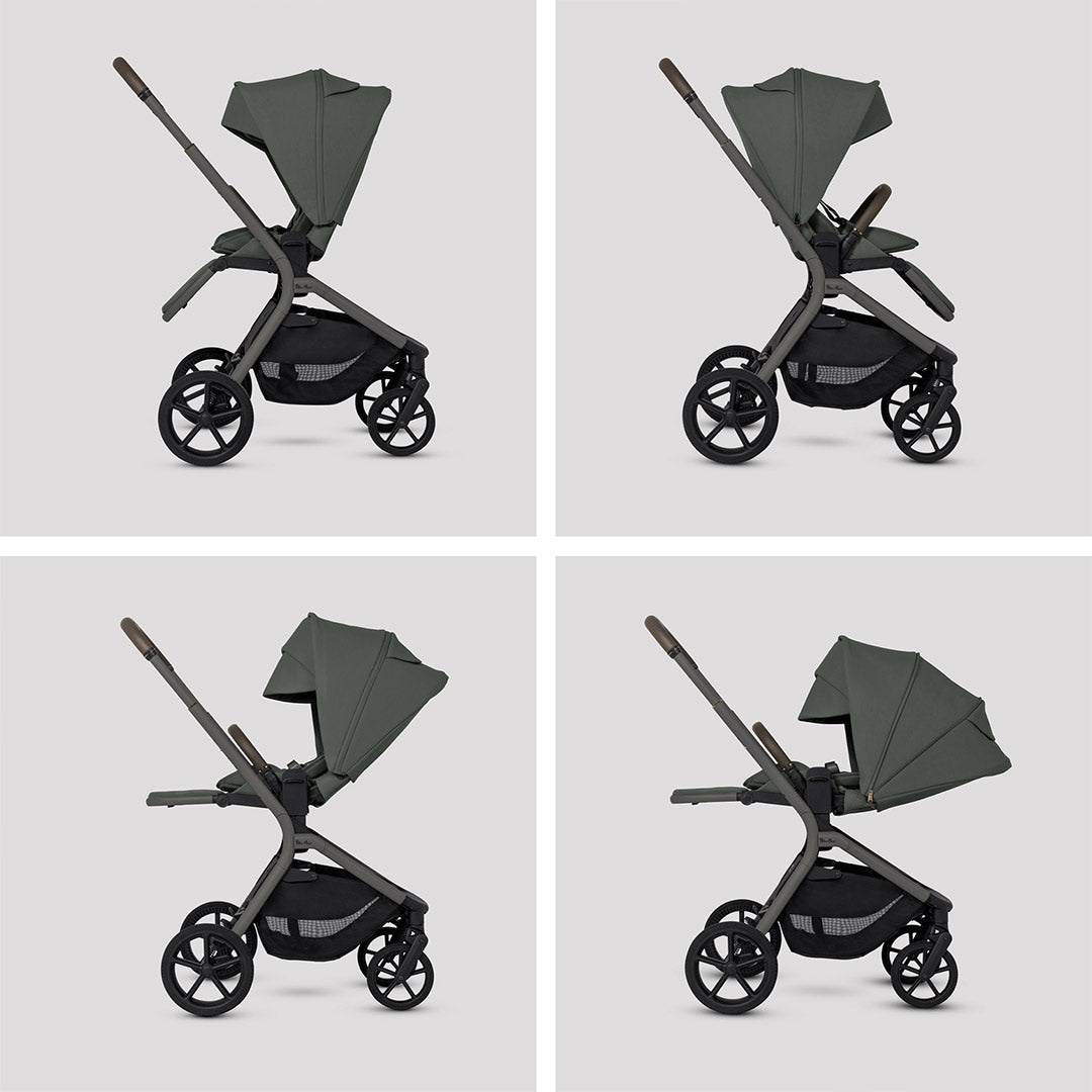 Silver Cross Breez Stroller - Pewter-Strollers-Pewter- | Natural Baby Shower