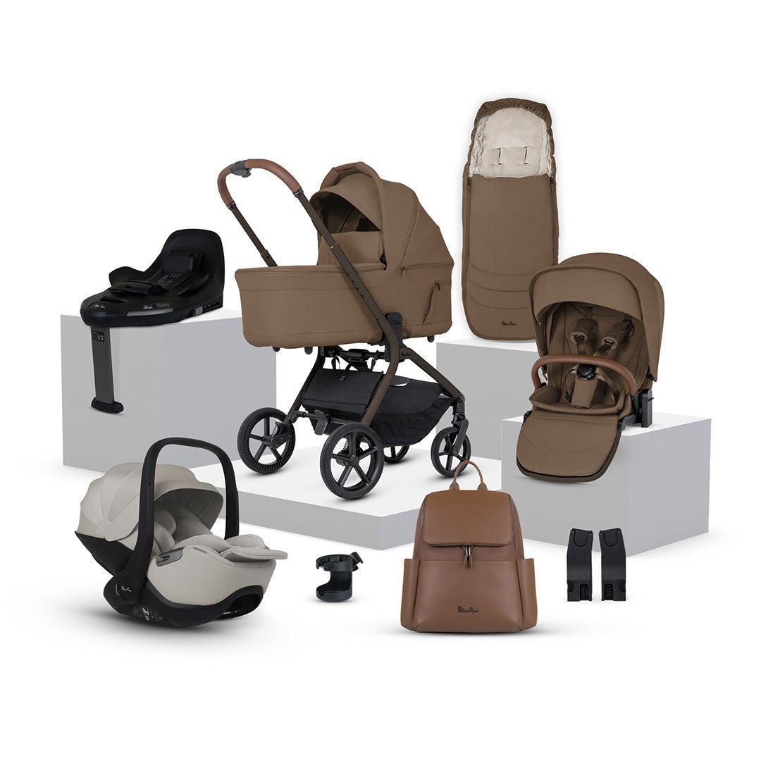Silver Cross Breez Ultimate 360 Bundle-Travel Systems-Maple- | Natural Baby Shower