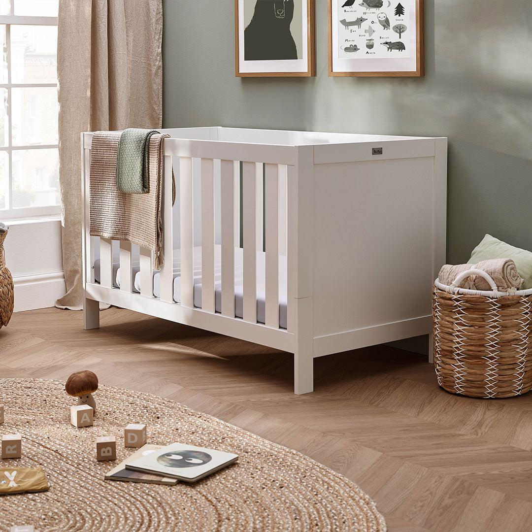 Silver Cross Bromley Wardrobe White Natural Baby Shower