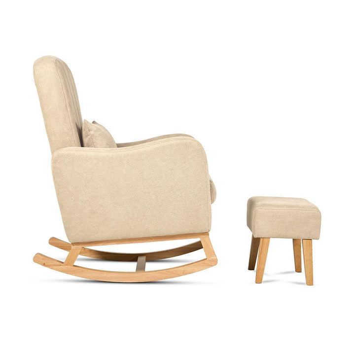 Silver Cross Carmel Nursing Chair - Almond-Feeding Chairs-Almond- | Natural Baby Shower
