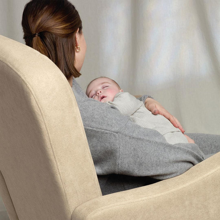 Silver Cross Carmel Nursing Chair - Almond-Feeding Chairs-Almond- | Natural Baby Shower