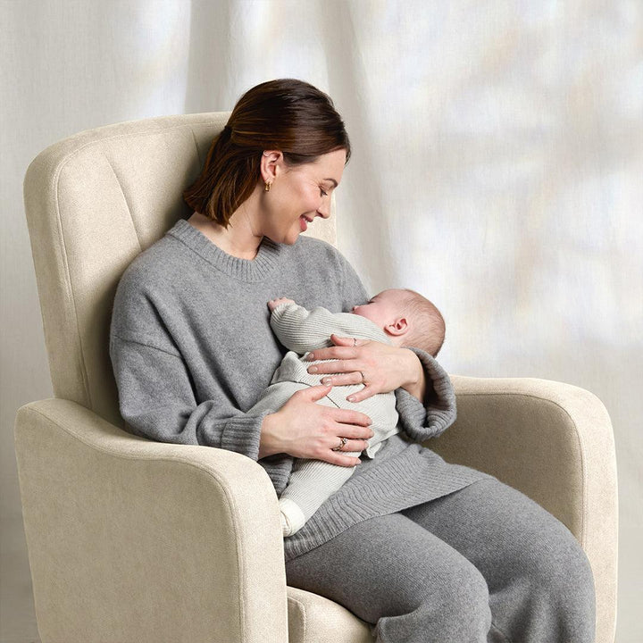 Silver Cross Carmel Nursing Chair - Almond-Feeding Chairs- | Natural Baby Shower