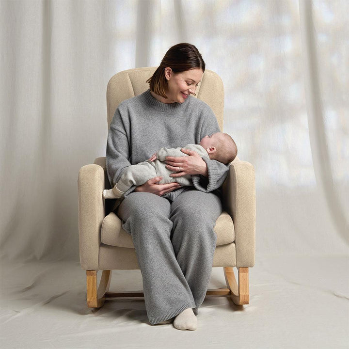 Silver Cross Carmel Nursing Chair - Almond-Feeding Chairs-Almond- | Natural Baby Shower