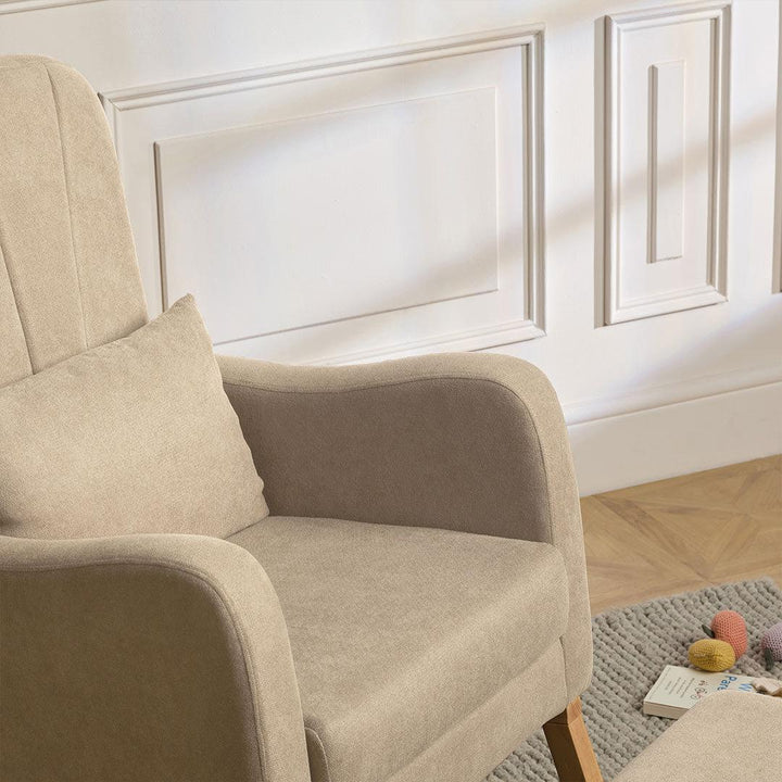 Silver Cross Carmel Nursing Chair - Almond-Feeding Chairs-Almond- | Natural Baby Shower