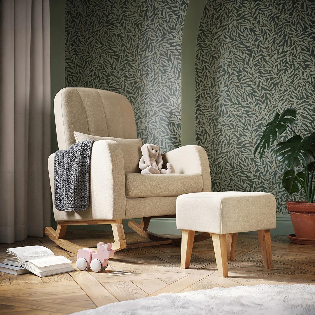 Silver Cross Carmel Nursing Chair - Almond-Feeding Chairs- | Natural Baby Shower