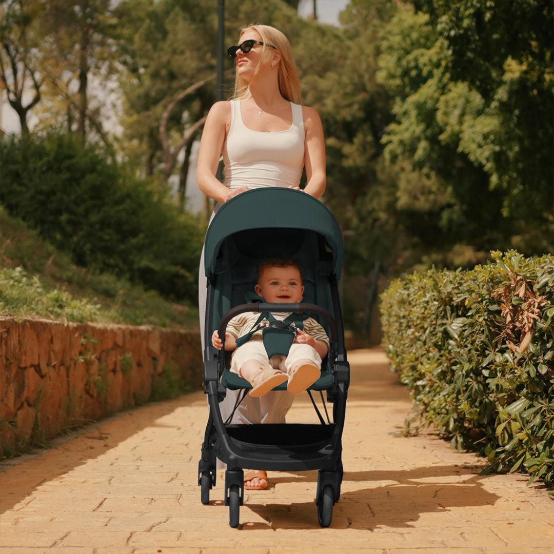 Silver Cross Clic 2 Compact Stroller - Conifer-Strollers-Without Footmuff- | Natural Baby Shower