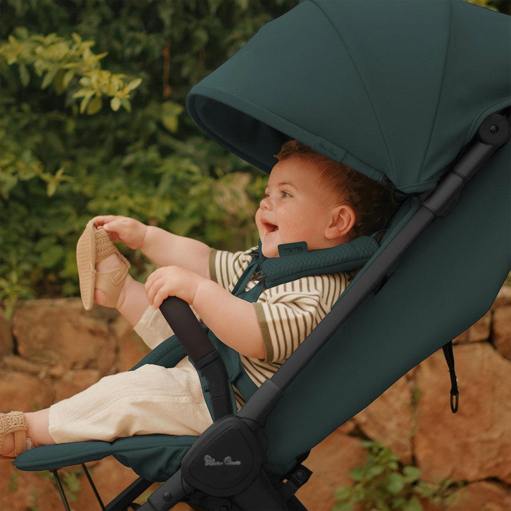Silver Cross Clic 2 Compact Stroller - Conifer-Strollers-Without Footmuff- | Natural Baby Shower