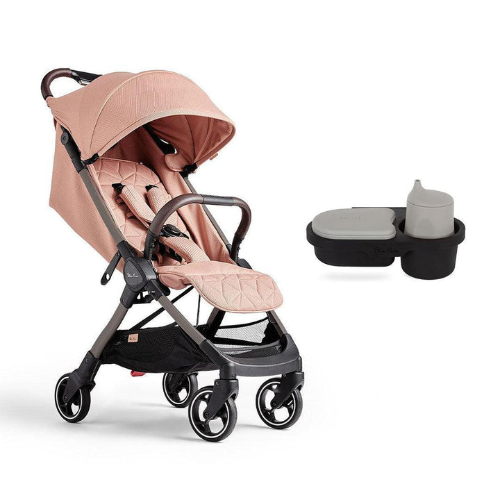 Silver Cross Clic Lightweight Stroller 2023 - Roebuck-Strollers-Roebuck-With Snack Tray | Natural Baby Shower