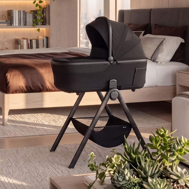 Silver Cross Cove 2/Breez Carrycot Stand - Black-Stroller Accessories-Black- | Natural Baby Shower