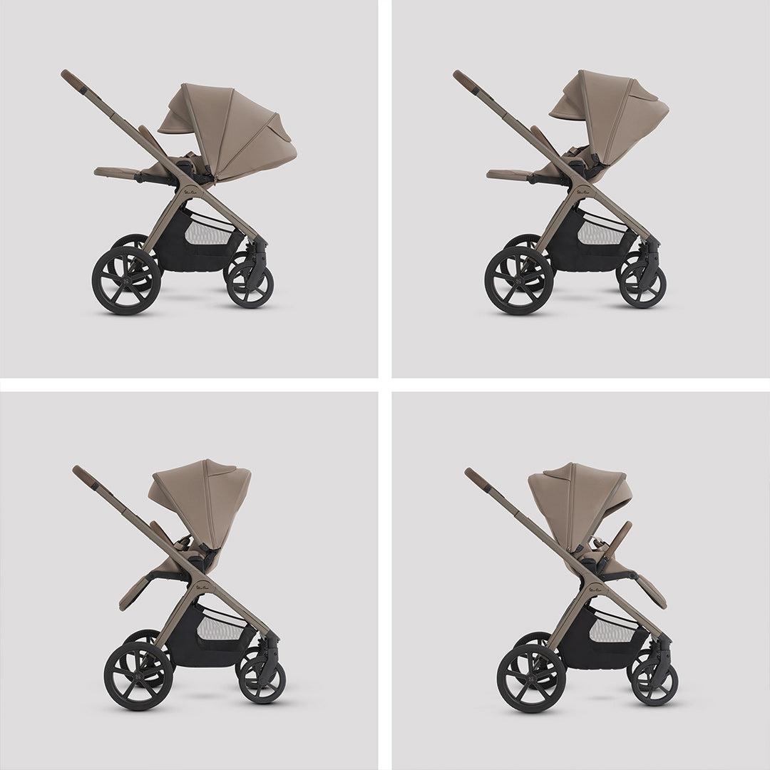 Silver Cross Cove 2 Ultimate 360 Family Car Seat Bundle-Travel Systems-Champagne- | Natural Baby Shower
