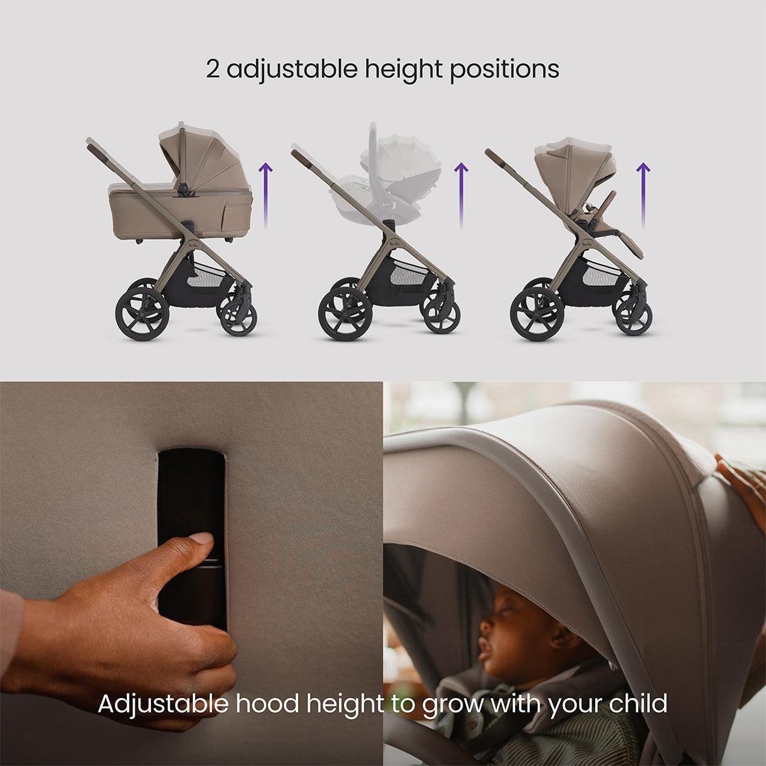Silver Cross Cove 2 Pushchair with Accessory Bundle-Stroller Bundles-Champagne- | Natural Baby Shower