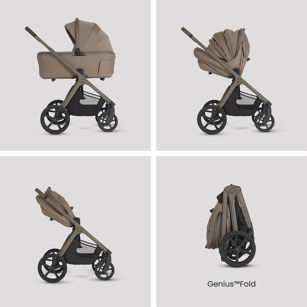 Silver Cross Cove 2 Ultimate 360 Family Car Seat Bundle-Travel Systems-Champagne- | Natural Baby Shower