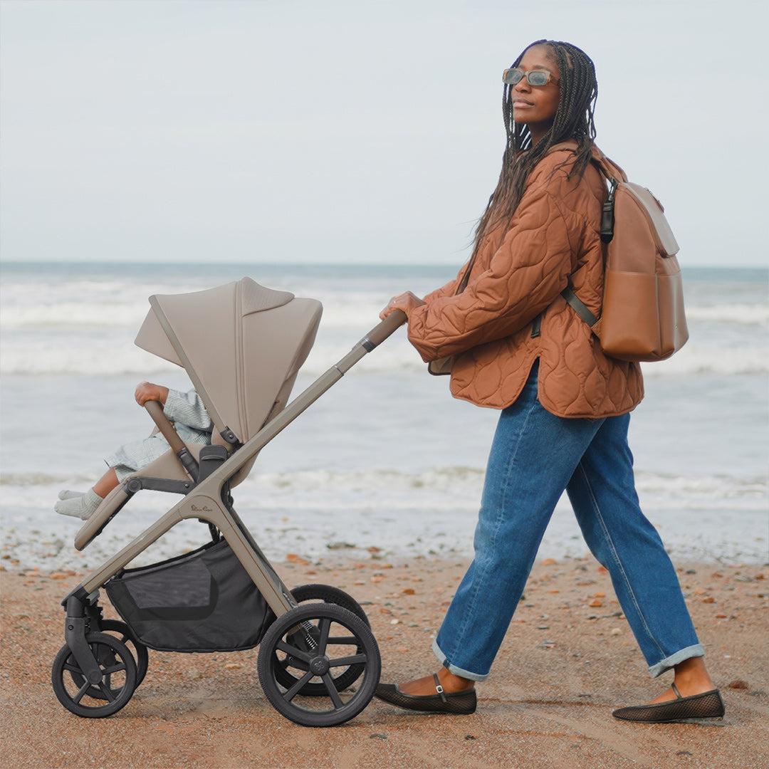 Silver Cross Cove 2 Ultimate 360 Family Car Seat Bundle-Travel Systems-Champagne- | Natural Baby Shower