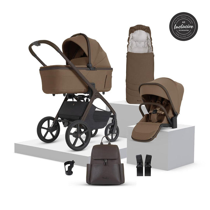 Silver Cross Cove 2 Pushchair with Accessory Bundle-Stroller Bundles-Maple- | Natural Baby Shower