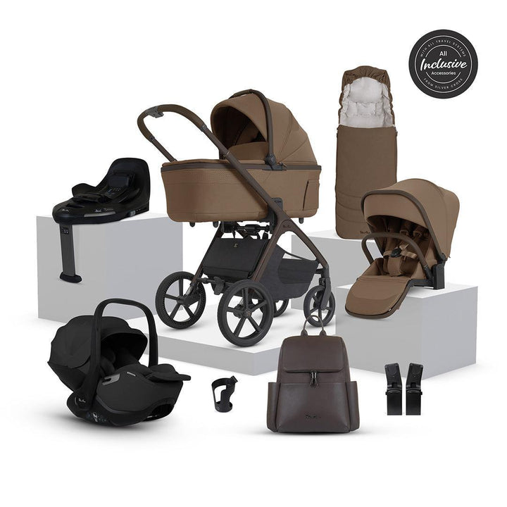 Silver Cross Cove 2 Ultimate 360 Infant Carrier Bundle-Travel Systems-Maple- | Natural Baby Shower