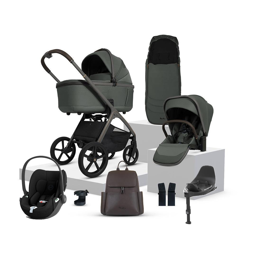 oyster 3 + cybex cloud t Silver Cross Cove + Cloud T Travel System