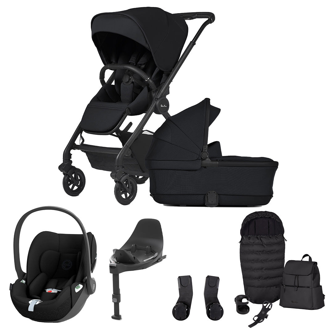 Silver Cross Dune 2 Pushchair + Cloud T Travel System - Space-Travel Systems-Space-With Accessory Box | Natural Baby Shower