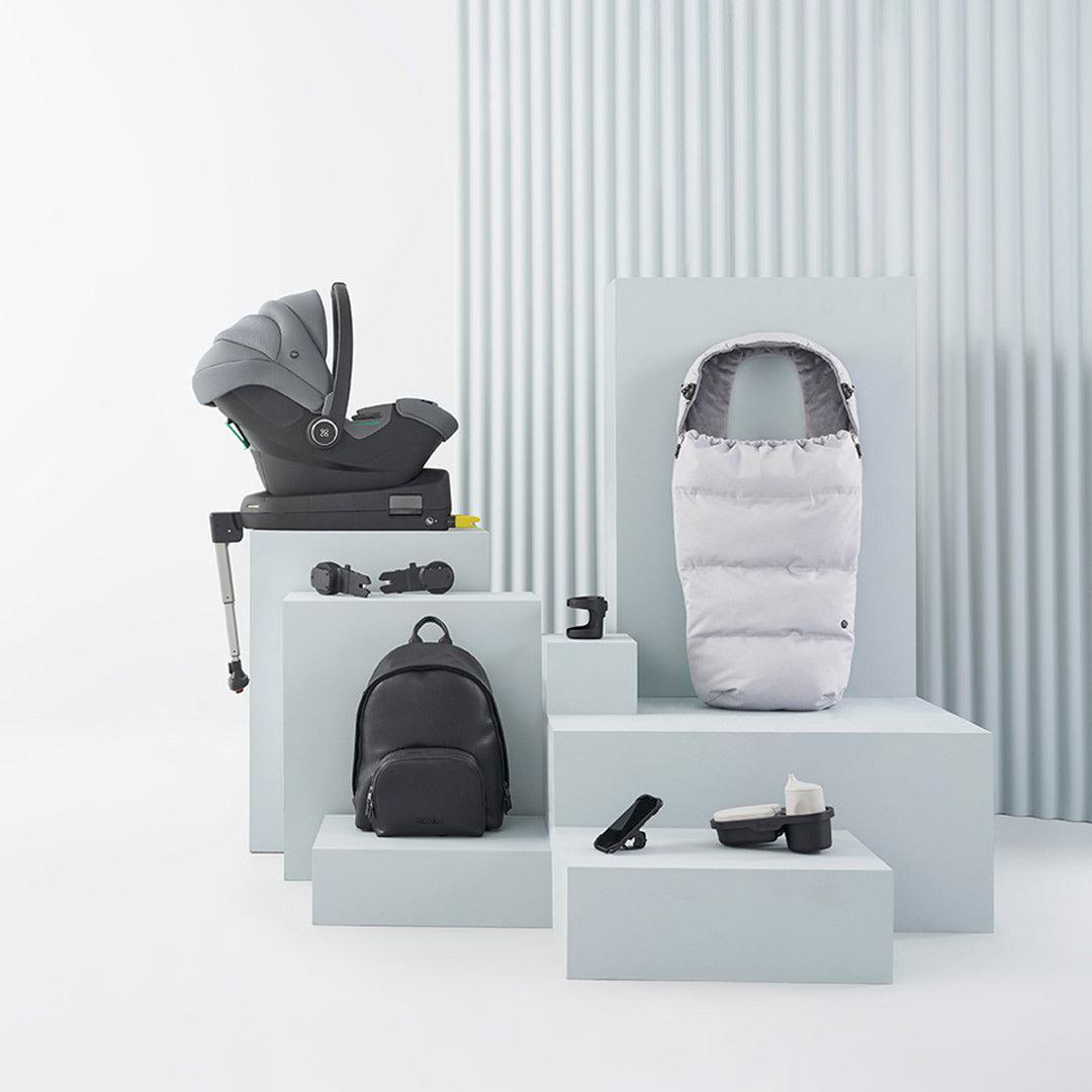 Silver Cross Dune Ultimate Pack Bundle - Glacier-Car Seat Bundles- | Natural Baby Shower