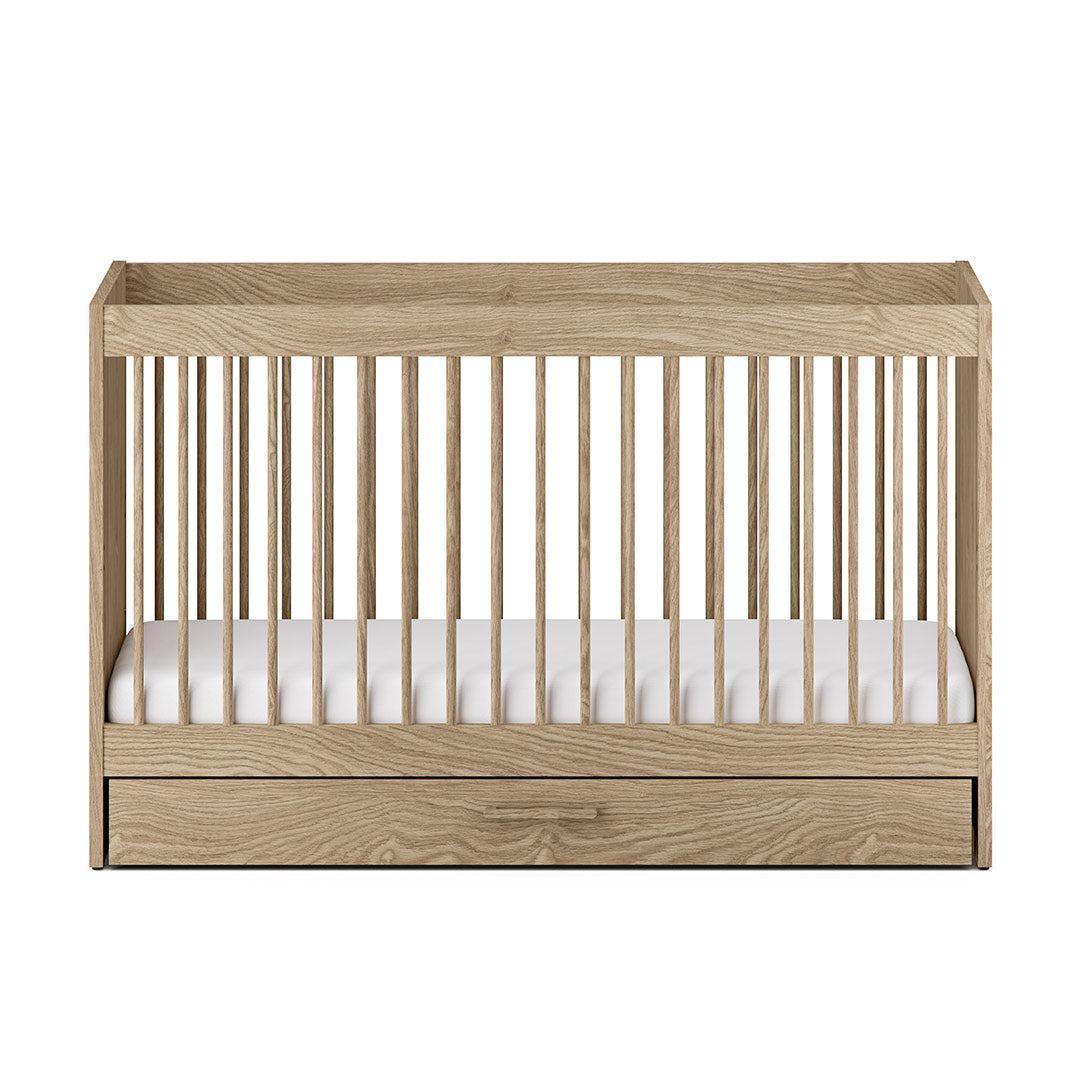 Silver Cross Geneva Cot Bed - Oak-Cot Beds-Oak-Cot Bed | Natural Baby Shower