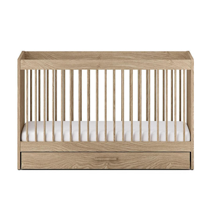 Silver Cross Geneva Cot Bed - Oak-Cot Beds-Oak-Cot Bed | Natural Baby Shower