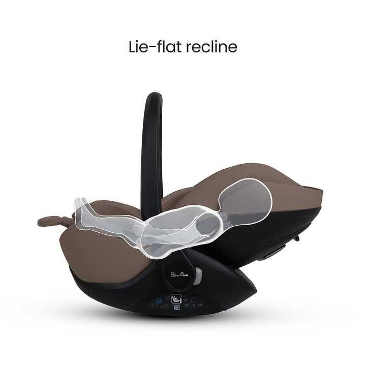Silver Cross Glide Plus 360 - Timeless Cocoa-Car Seats-Timeless Cocoa-Without Base | Natural Baby Shower