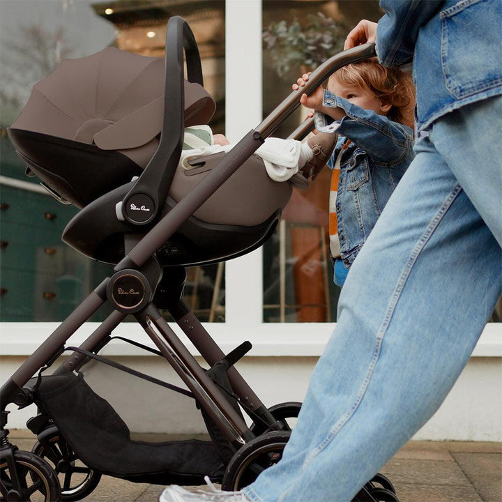 Silver Cross Glide Plus 360 - Timeless Cocoa-Car Seats-Timeless Cocoa-Without Base | Natural Baby Shower