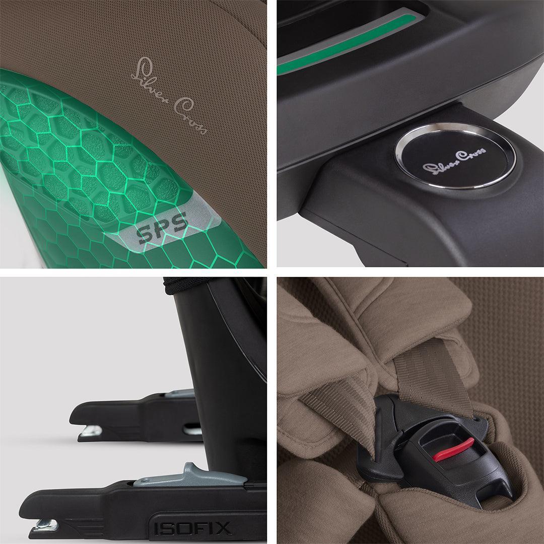 Silver Cross Motion 3 All-Size 360 - Timeless Cocoa-Car Seats-Timeless Cocoa- | Natural Baby Shower
