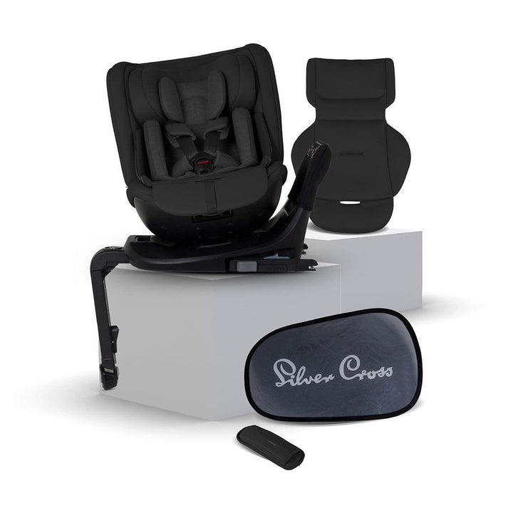 Silver Cross Motion 3 All-size Car Seat - Iconic Black-Car Seats-Iconic Black-One | Natural Baby Shower