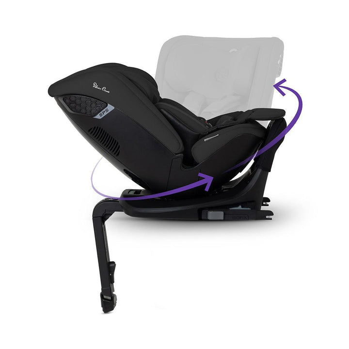 Silver Cross Motion 3 All-size Car Seat - Iconic Black-Car Seats-Iconic Black-One | Natural Baby Shower