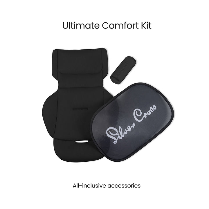 Silver Cross Motion 3 All-size Car Seat - Iconic Black-Car Seats-Iconic Black-One | Natural Baby Shower