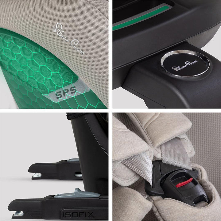 Silver Cross Motion 3 All-size Car Seat - Natural Taupe-Car Seats-Natural Taupe-One | Natural Baby Shower