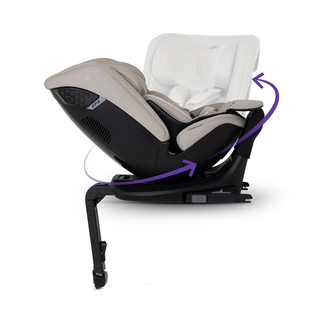 Silver Cross Motion 3 All-size Car Seat - Natural Taupe-Car Seats-Natural Taupe-One | Natural Baby Shower