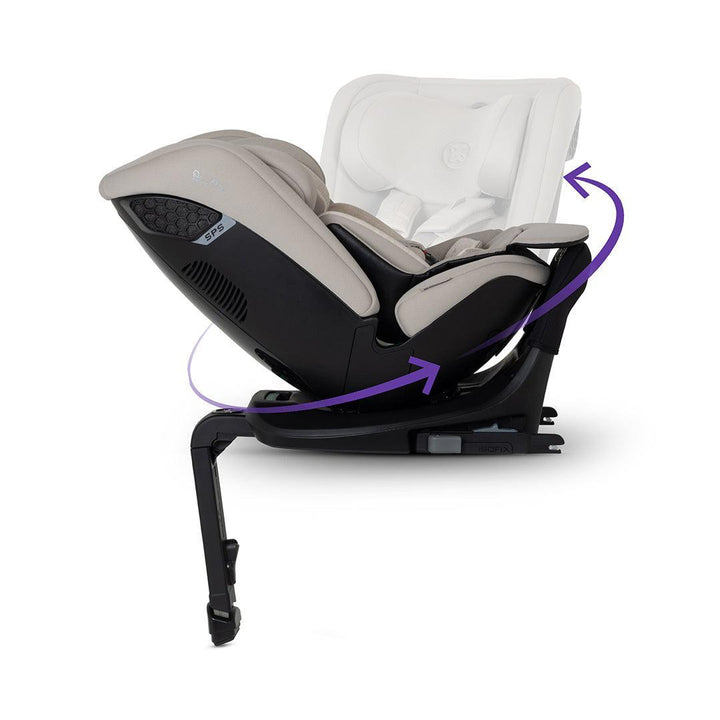 Silver Cross Motion 3 All-size Car Seat - Natural Taupe-Car Seats-Natural Taupe-One | Natural Baby Shower