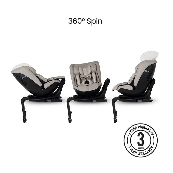 Silver Cross Motion 3 All-size Car Seat - Natural Taupe-Car Seats-Natural Taupe-One | Natural Baby Shower