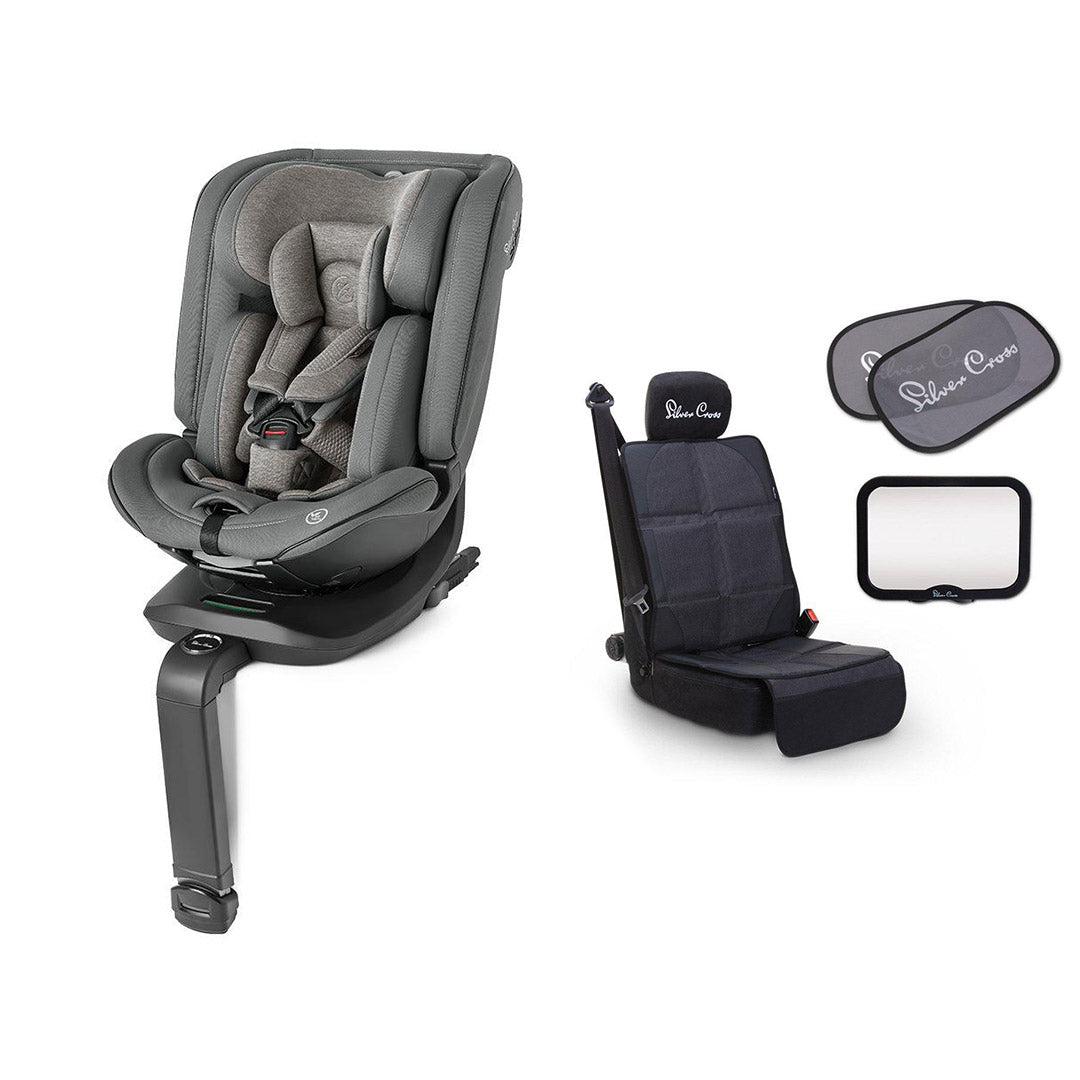 Silver Cross Motion All Size Car Seat - Glacier-Car Seats-Glacier-With Travel Kit | Natural Baby Shower