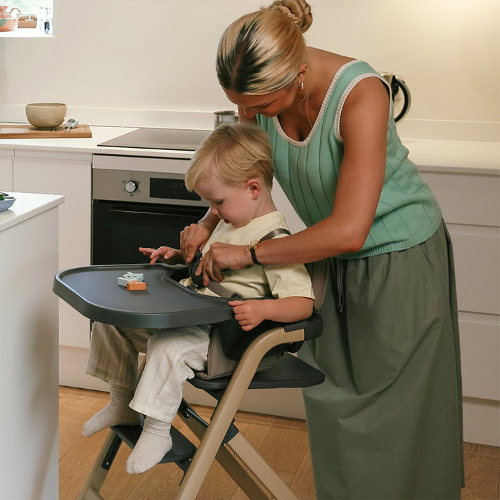 Silver Cross Nest & Nurture Highchair - Biscuit-Highchairs-Biscuit- | Natural Baby Shower