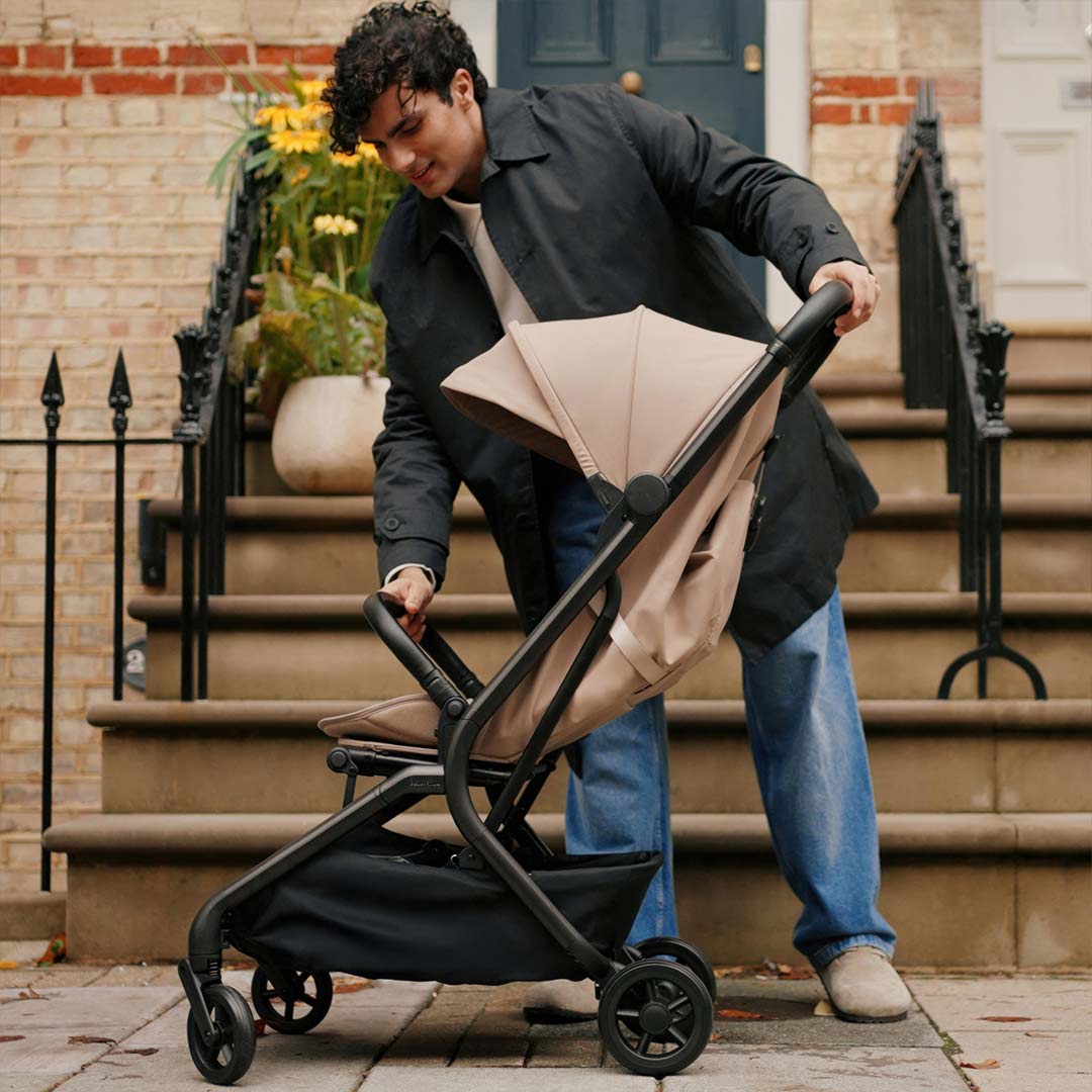 Silver Cross Nia Stroller - Champagne-Strollers-No Carrycot- | Natural Baby Shower