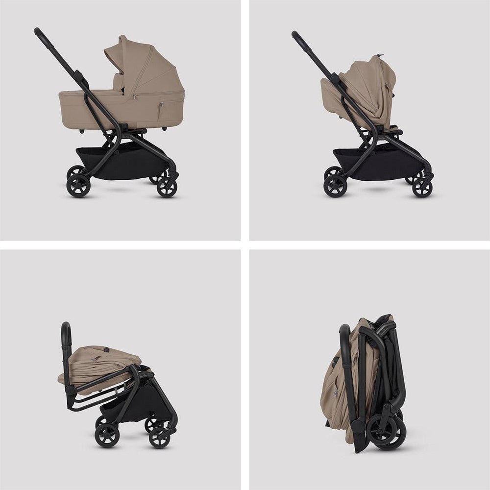 Silver Cross Nia Carrycot - Champagne-Carrycots-Champagne- | Natural Baby Shower